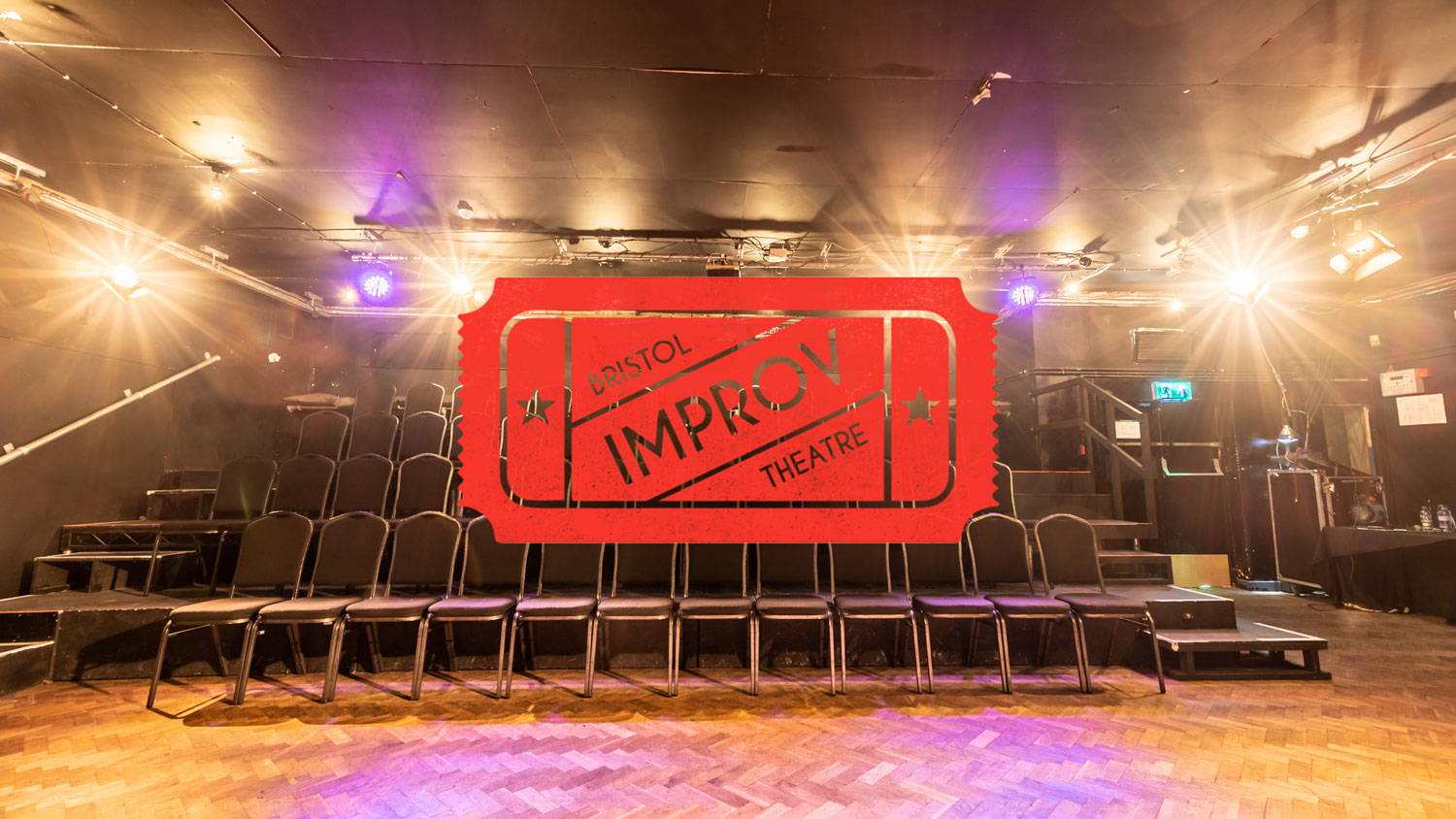 Bristol Improv Theatre venue with red logo