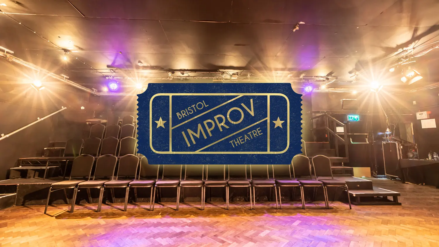 Bristol Improv Theatre blue logo