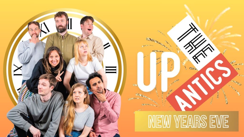 Up The Antics NYE cover image